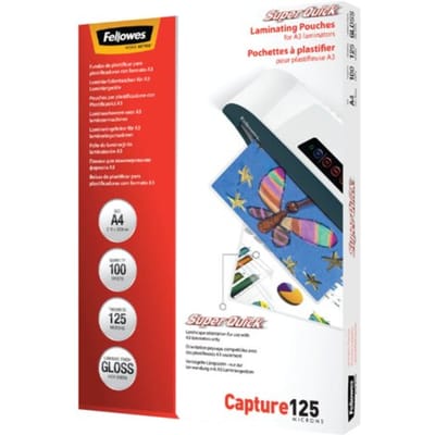 Lamineerhoes fellowes a4 superquick 2x125micron 100 stuks