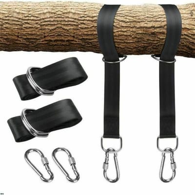EXCITAT Ophangsysteem - Hangmat Ophangsysteem - Hangmat Bevestigingsset - Schommelbevestiging - Inclusief Haken - Voor Hangmat，Schommel，Nestschommel - 150cm - set van 2 stuks