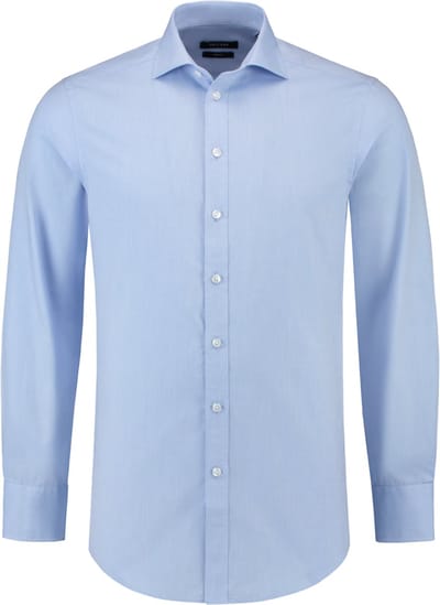 Tricorp 705007 Overhemd Fitted - Blue - 37/5