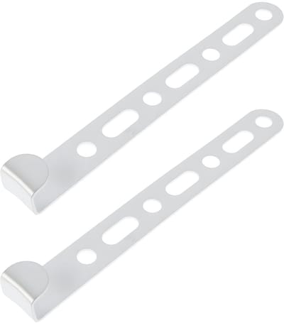 Dailygoods- Luchtinlaatfilter Bevestigingsbeugel - 2x Aluminiumlegering - Draaibaar Ontwerp - Hoge Levensduur - Afmetingen 17,5 x 2 x 1,6 cm - Geschikt voor de meeste Auto's