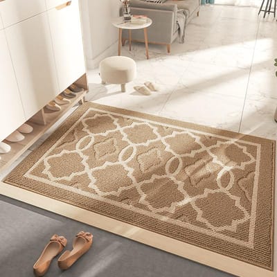 Polypropyleen Tapijt Scandinavische Entree Mat Deurmat Huishouden Stof Entree Deurmat Antislip Absorberende Voetmat 50*80cm