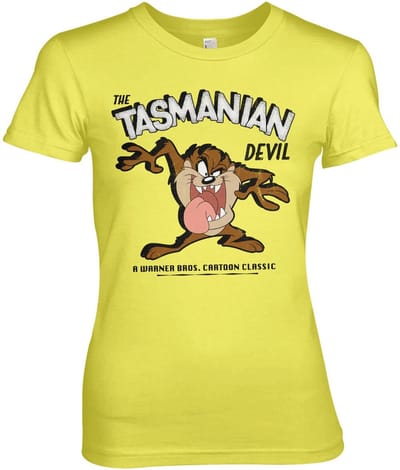 Looney Tunes T-shirt The Tasmanian Devil Girly Tee WB-5-LT015-H57-16