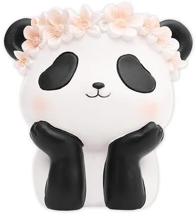 MTTProducts - Panda Penhouder - Schattige Organiser - Multifunctioneel - Wit - Kunststof - Bureauaccessoire - Geschikt voor Kinderen en Volwassenen - 1...