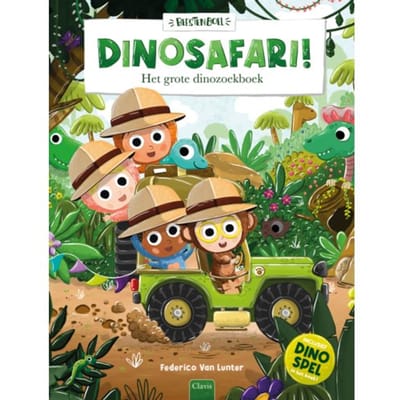 Dinosafari! Het Grote Dinozoekboek - Beestenboel - Federico Van Lunter