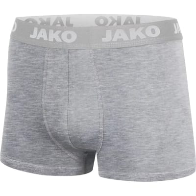 Jako Basic - 2-Pack Boxershort Functioneel Heren - Grijs Gemeleerd | Maat: L