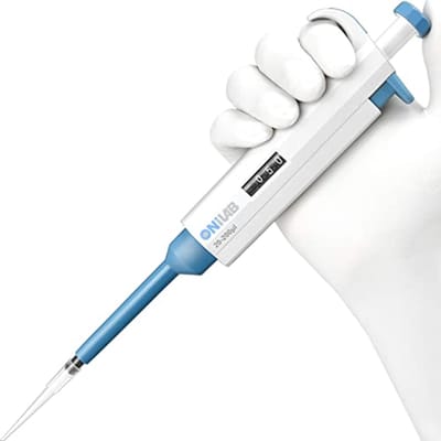 Zeer Nauwkeurige Handpipetten 20-200 µl - Instelbare Volumeregeling en Autoclaveren