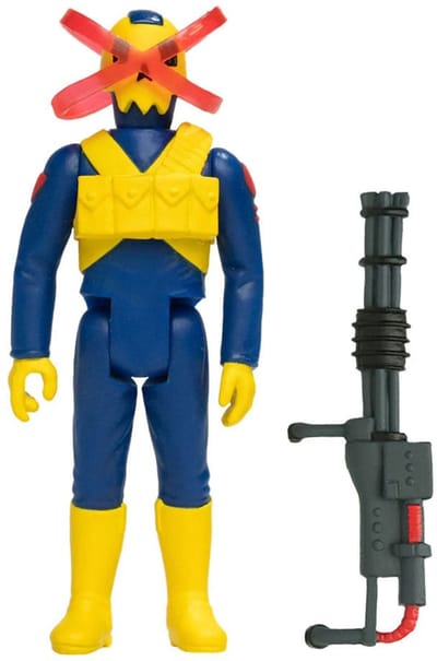 Super7 The Worst ReAction Action Figure Wave 05 Mutant Team X5 The Annihilator 10 cm Action Figuur