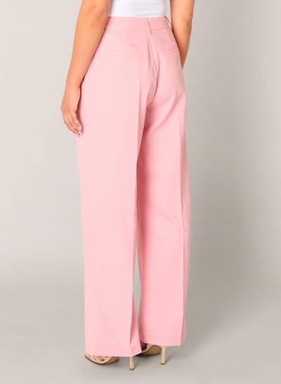 BASE LEVEL Yuna Pants - Soft Pink - maat W44 / L30
