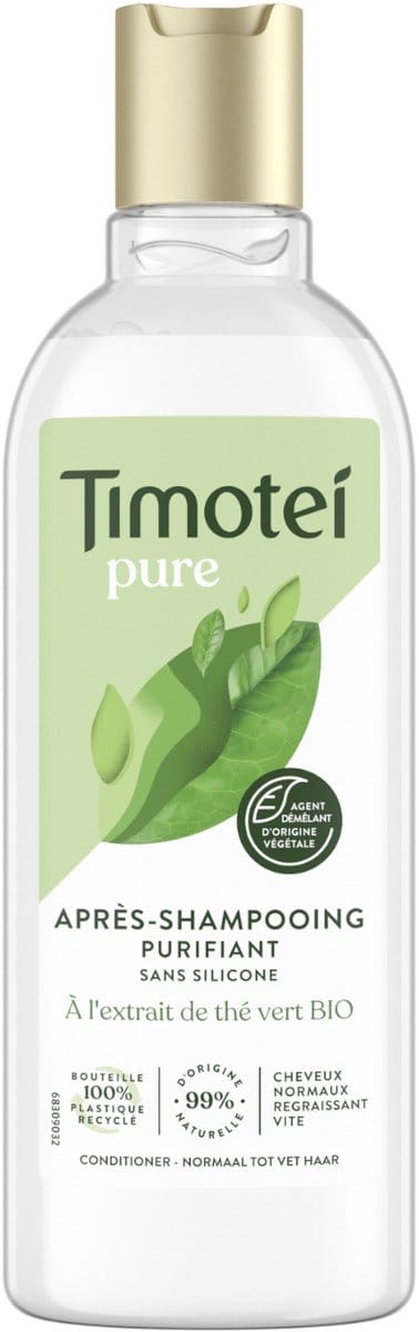 1 x Timotei Conditioner - pure groene thee - 300 ml - Groene Thee Conditioner - Zachte Haar - Fris Haar - Natuurlijke Haar Verzorging - Lichte Haar