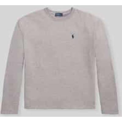 relaxed fit shirts met lange mouwen van puur katoen