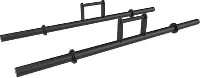 ZEUZ 2 Stuks Farmers Walk Handles – Grip & Krachttraining Set – Strongman Fitness