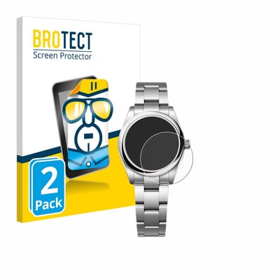 BROTECT - Screenprotector voor Rolex Oyster Perpetual 31 - Folie Beschermfolie transparant 2 Stuks