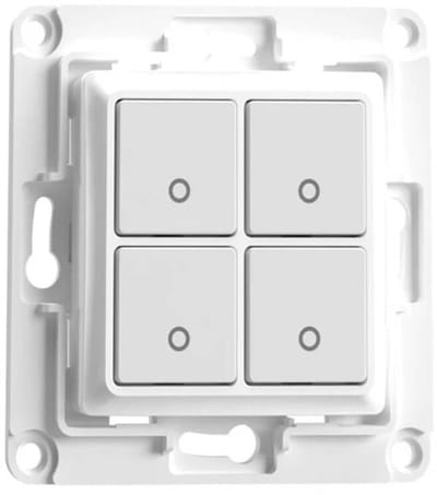 Shelly Wandschakelaar 4 Knoppen Voor Smart Home Draadloos