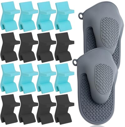 Allecto - Bakplaat stapelaar - Ruimtebesparende trays - 16 stuks