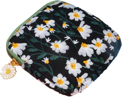 Opbergtas maandverband - Menstruatiezakje organizer - Persoonlijke hygiëne - Grote capaciteit - 12x12 cm - Meerkleurig