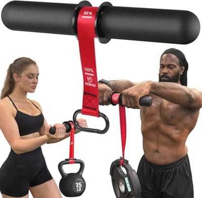 Forearm Trainer met Verstelbare Strap en Dikkere Handgreep voor Gripversterking en Spieropbouw