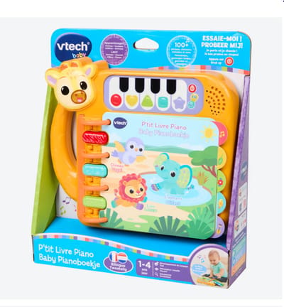 VTech baby pianoboekje Met geluid