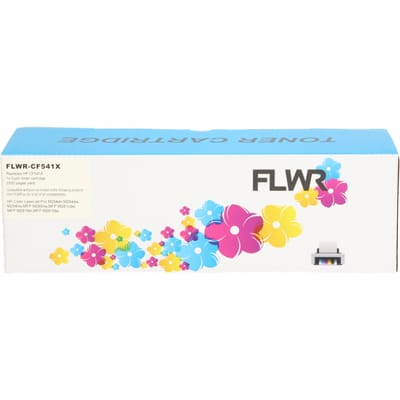 FLWR - Toner / 203X / Cyaan - Geschikt voor HP