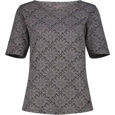T-shirt van gewassen jersey met bloemenprint dames CMP