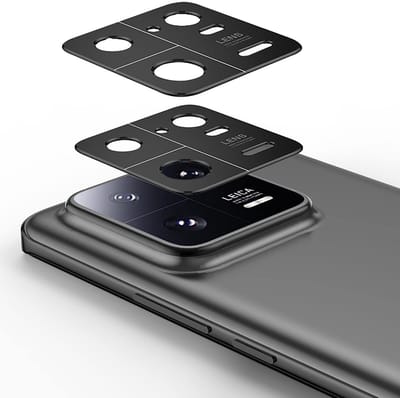 Dailygoody - Camera-beschermfolie - Krasbestendig - Zwart - Beschermfolie voor Xiaomi 13 Pro - Ideaal voor camera lens - Geschikt voor Xiaomi 13 Pro