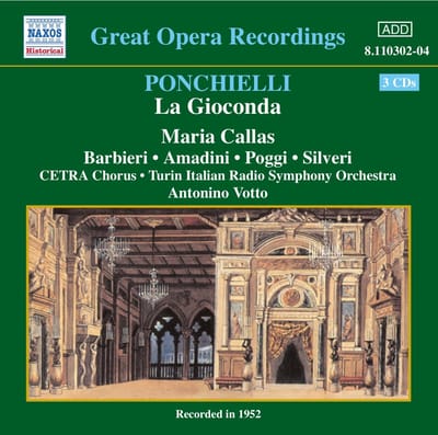Maria Callas, CETRA Chorus, Turin Italian Radio Symphony Orchestra, Antonino Votto - Ponchielli: La Gioconda (3 CD) (Remastered)