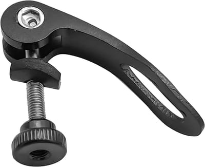 Zadel Snelspanner - Zadelpen Klem - Fiets Zadel Verstel - Gereedschapsloos Monteren - M5 x 45 mm - Aluminium