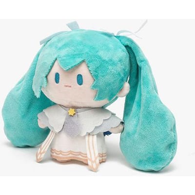 15cm Hatsune Miku Kawaii Q Versie Anime Figuur Pluche Speelgoed Anime Periferie Gevuld Poppen Verzameling Model Ornament Speelgoed Cadeaus 15CM blue