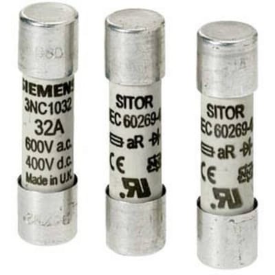 Siemens 3NC10060MK Cilinderzekeringmodule Geschikt voor Buiszekering 10.3 x 38 mm 6 A 690 V 1 stuk(s)