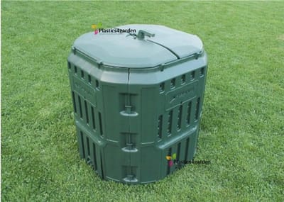 Composter 80 x 80 x 87 cm - Groen, Duurzaam en Praktisch voor Tuin
