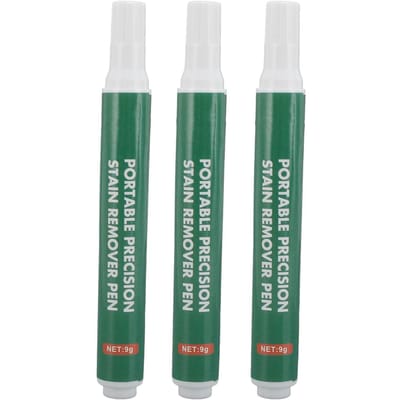 3pcs Stylo Détachant Portable Sans Lavage Stylo Détachant Doux pour Nettoyage de Vêtements pour Voyage