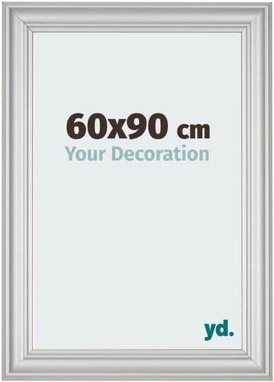 Your Decoration - Fotolijst 60x90 cm - MDF - Zilver Mat - Lazio