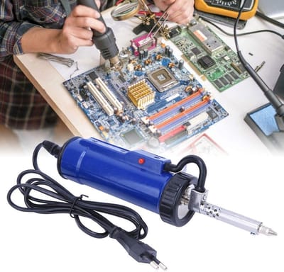 Dailygoody - Elektrische Ontsoldeerpen - Automatische Soldeerbout - Efficiënt Tin Verwijderen - Compact Formaat - Gereedschap voor Hobbyisten - Voor S