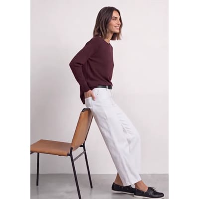 Dolman-trui met boothals