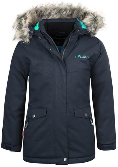 Trollkids Oslo Xt Jas Zwart 152 cm Meisjes