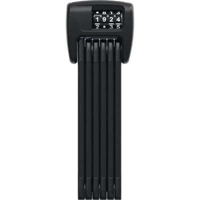 ABUS vouwslot Bordo 6000C met Saddlefix-houder & regenkap - cijferslot van gehard staal - met 4-cijferige code - ABUS-Security Level 10 - lengte 90 cm