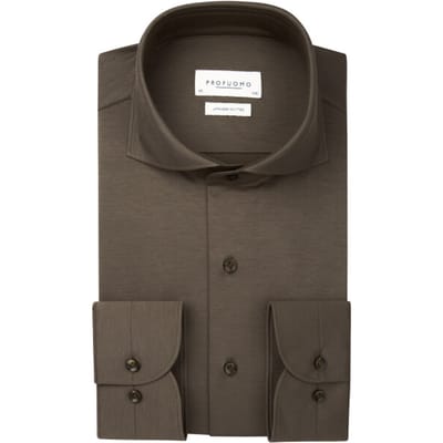 Profuomo Japanese knitted dress shirt