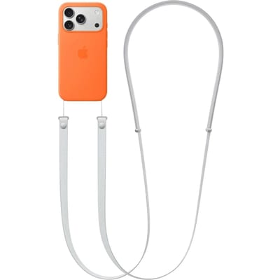 123watches Telefoonkoord Aeria Crossbody - lichtgrijs - Geschikt voor iPhone en andere smartphones