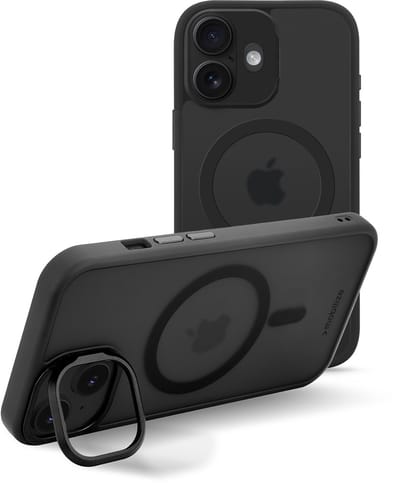 Mobilize Hoesje geschikt voor Apple iPhone 17 MagSafe Telefoonhoesje Hardcase | Mobilize Hybrid Pro Backcover Shockproof | Geschikt voor MagSafe | Geschikt voor Draadloos Opladen met Magnetische Ring | Geschikt voor MagSafe Case - Zwart