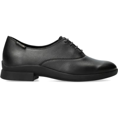 Mephisto Syla - dames veterschoen - zwart - maat 37.5 (EU) 4.5 (UK)