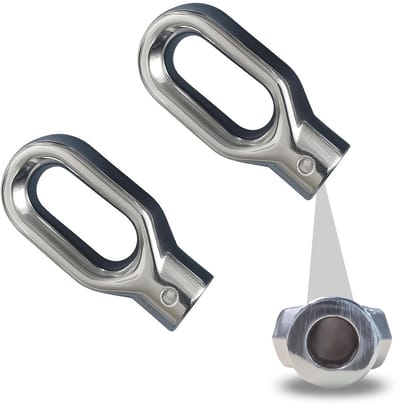 Handmatige Aluminium Lier met Uitgangsring - 2 Stuks voor Jaloezieën