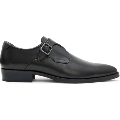 AllSaints Keith Monk Black Size: 46 | Loafers Outlet | Heren | Zwart