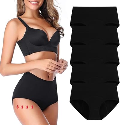 Menstruatie Panties - Ondergoed - Bescherming - Lekvrij - 5 stuks - Marmer