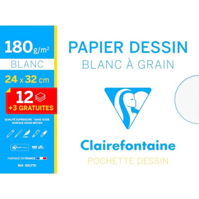 Clairefontaine Grofkorrelig Tekenpapier, Aanbieding