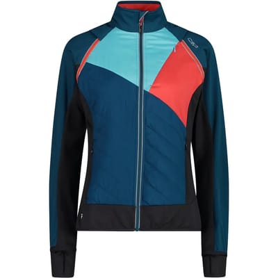Hybride fleece met afritsbare mouwen voor vrouwen CMP