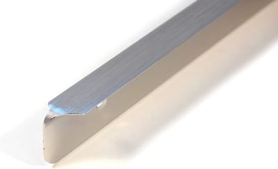 Hoekprofiel Keuken - Werkbladrand Afwerking - Keuken Afwerken - Aluminium Materiaal - 28 mm Breed - Satin