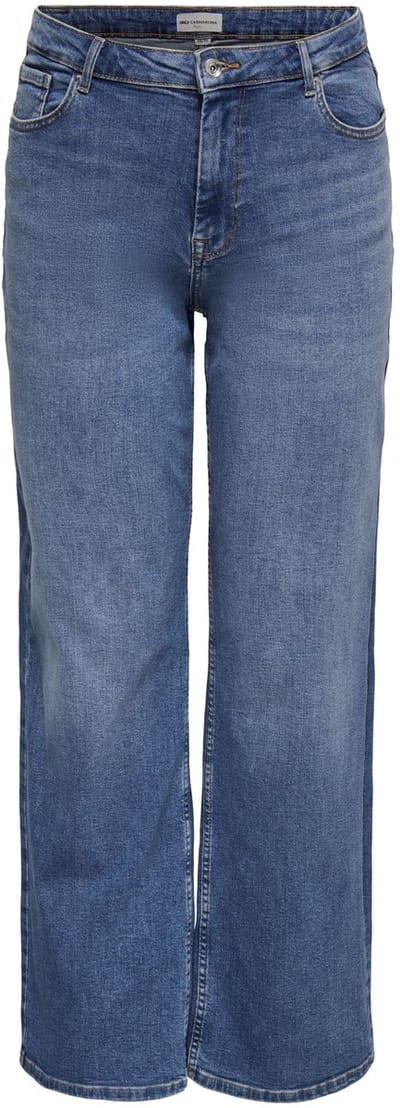 ONLY Carmakoma Wide-leg jeans CARJULLES Mid waist Wide leg fit Jeans