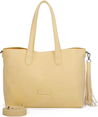 Fritzi aus Preußen Schoudertas Vintage Jördis Shopper Fizz Geel
