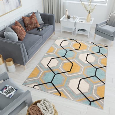 Tapiso Lazur Vloerkleed Grijs Modern Woonkamer Tapijt Maat- 80x150