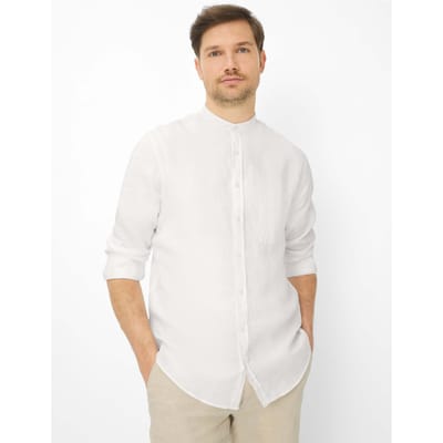 Brax Heren Overhemd  Style LARS white, wit, maat XL
