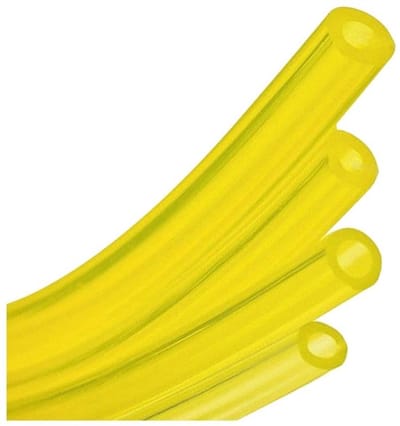 Flexibele Benzineslangen - Oliebestendige Slang - 4 Maten - Geel - Voor Kleine Motoren - Geschikt voor Grasmaaiers